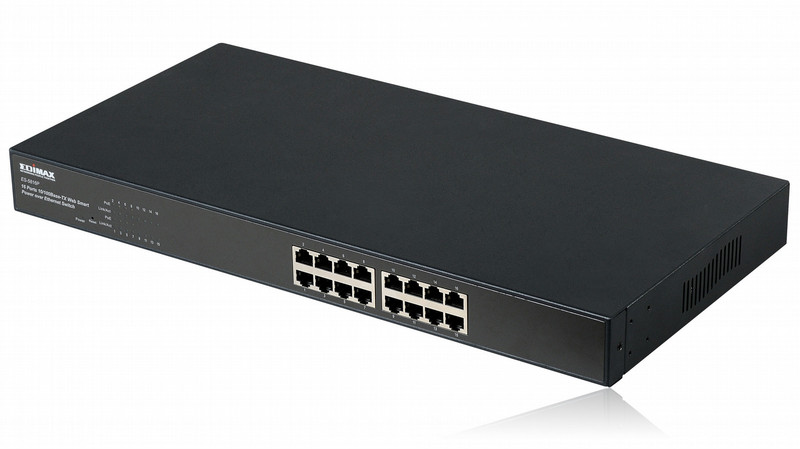 Edimax ES-5816P 16 ports PoE switch Управляемый Power over Ethernet (PoE)
