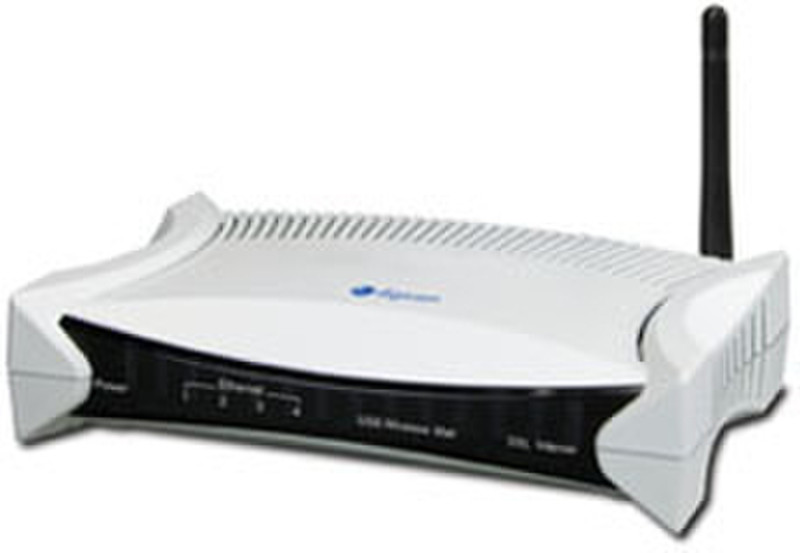Digicom Pro V Schnelles Ethernet 3G Schwarz, Weiß WLAN-Router