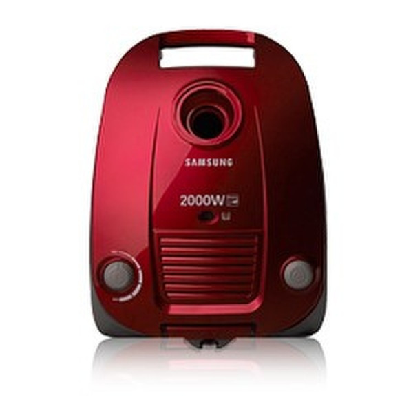 Samsung SC4190 Zylinder-Vakuum 3l 2000W Rot Staubsauger