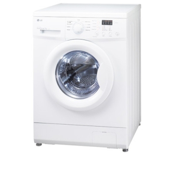 LG DD147MDWB freestanding Front-load 7kg 1400RPM A+ White washing machine