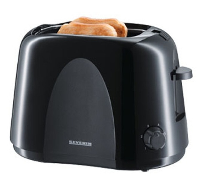 Severin AT2586 2slice(s) 750W Black toaster