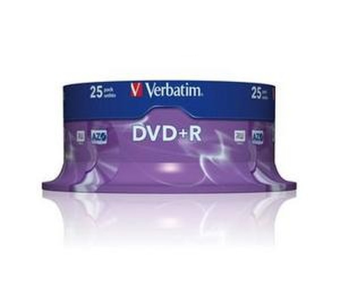 Verbatim DVD+R Matt Silver 4.7GB DVD+R 25Stück(e)