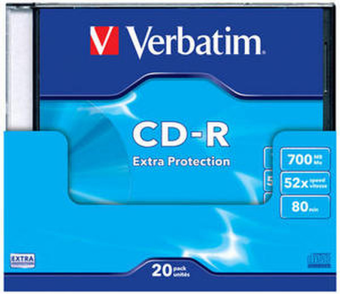 Verbatim CD-R Extra Protection CD-R 700MB 20pc(s)