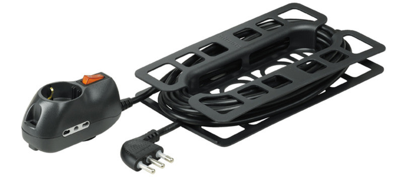 bticino 3633GB 3AC outlet(s) 3m Black power extension