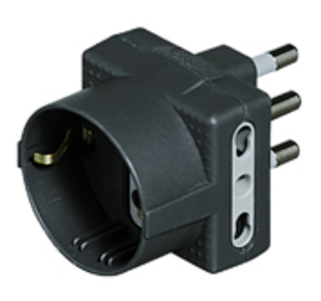bticino S3611G Anthracite power plug adapter