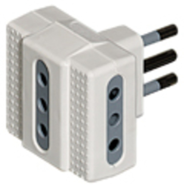bticino S3603DE White power plug adapter