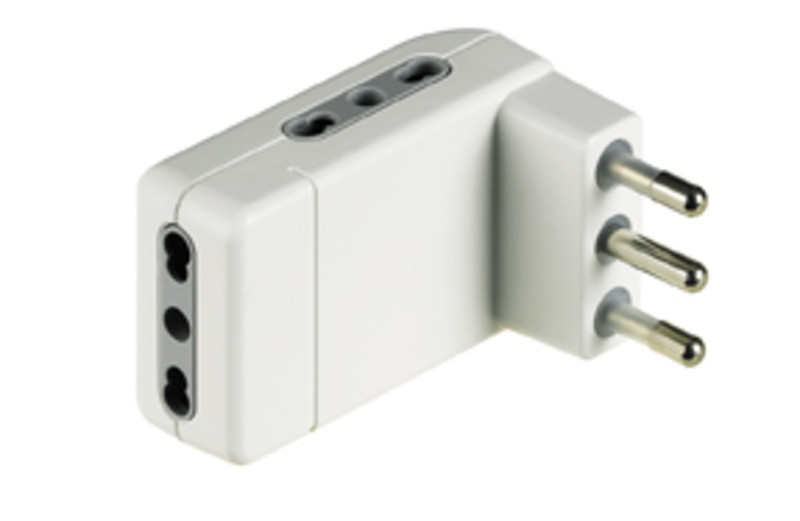 bticino S3606D White power plug adapter
