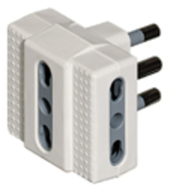 bticino S3604DE Typ L (IT) Typ L (IT) Weiß Netzstecker-Adapter