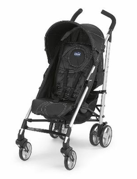 Chicco Lite Way Lightweight stroller Single Черный, Нержавеющая сталь