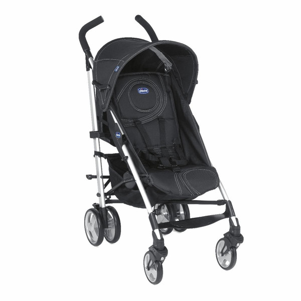 Chicco Lite Way Lightweight stroller Single Черный, Нержавеющая сталь