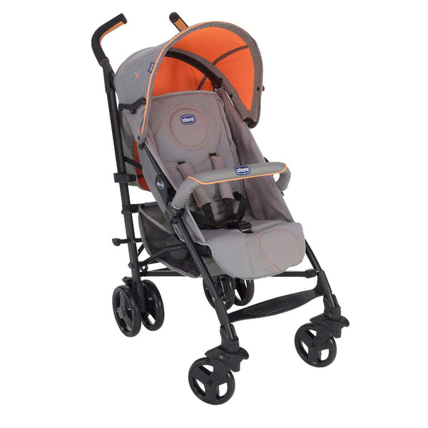 Chicco Lite Way Lightweight stroller Single Черный, Серый, Оранжевый