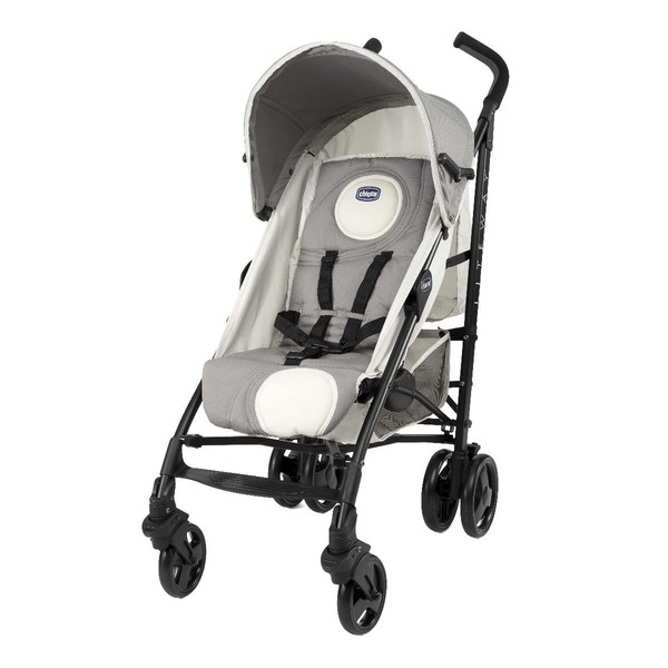 Chicco Lite Way Lightweight stroller Single Black,Grey,White