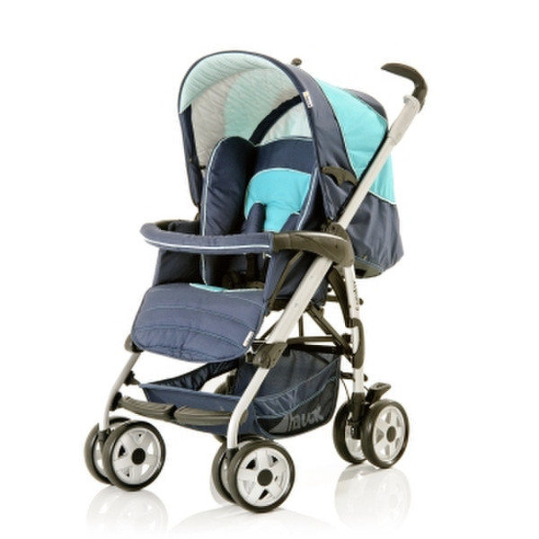 Hauck CONDOR CO 12 Traditional stroller 1место(а) Синий, Флот, Нержавеющая сталь, Бирюзовый