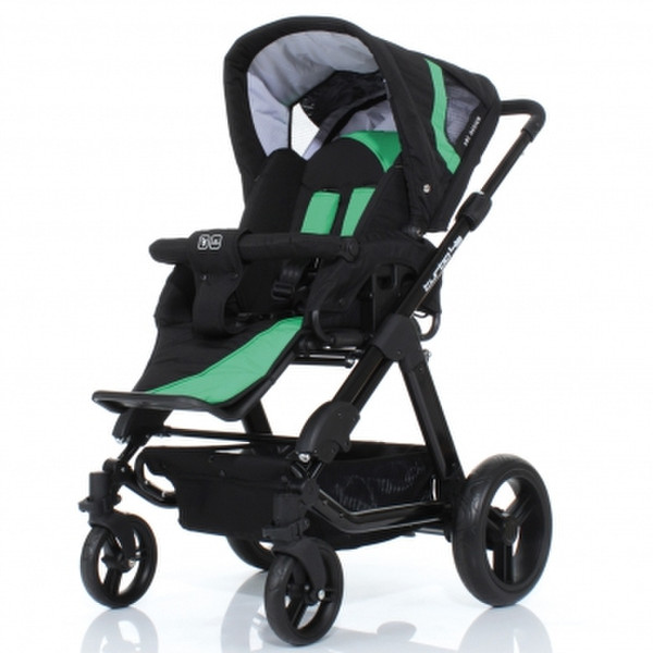 ABC Design Turbo 4S Traditional stroller 1место(а) Черный, Зеленый