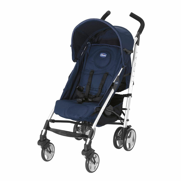 Chicco Lite Way Lightweight stroller Single Black,Blue,Stainless steel