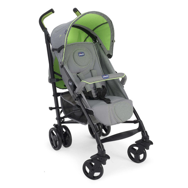 Chicco Lite Way Lightweight stroller Single Черный, Зеленый, Серый