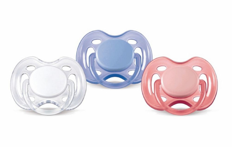 Philips AVENT SCF132/01 Free-flow baby pacifier Силиконовый Разноцветный соска-пустышка