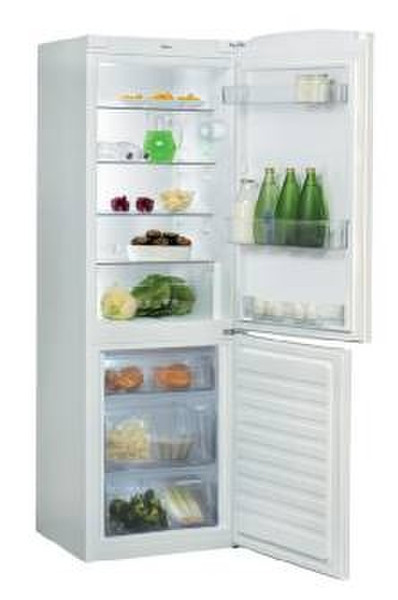 Whirlpool WBE3411 freestanding 347L White fridge-freezer