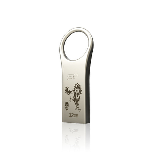 Silicon Power Firma F80 16GB USB 2.0 Type-A Silver USB flash drive