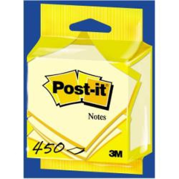 3M Post-it 76 x 76mm (450) Gelb 450Stück(e) selbstklebendes Etikett