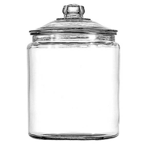 Anchor Hocking Company 69349T Round Glass Transparent jar