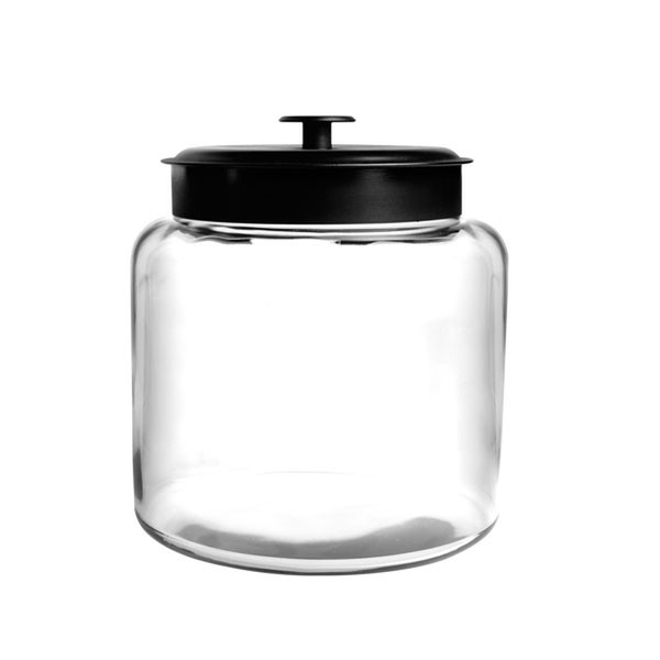 Anchor Hocking Company 88904 Round Glass Transparent jar