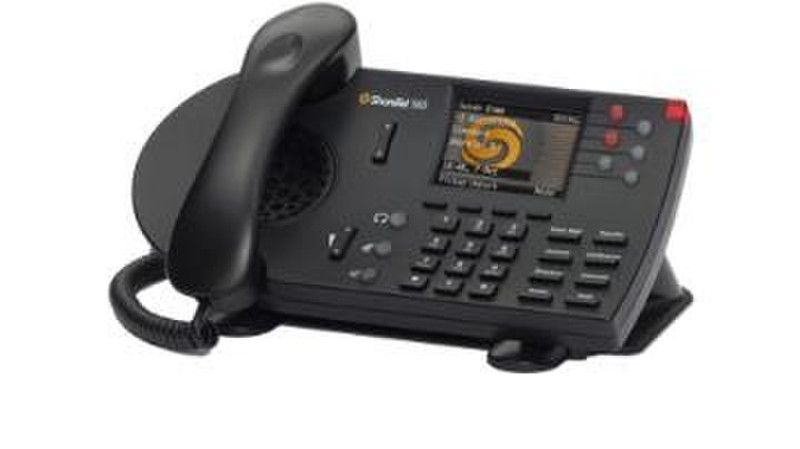 ShoreTel IP565g Wired handset 6lines Black