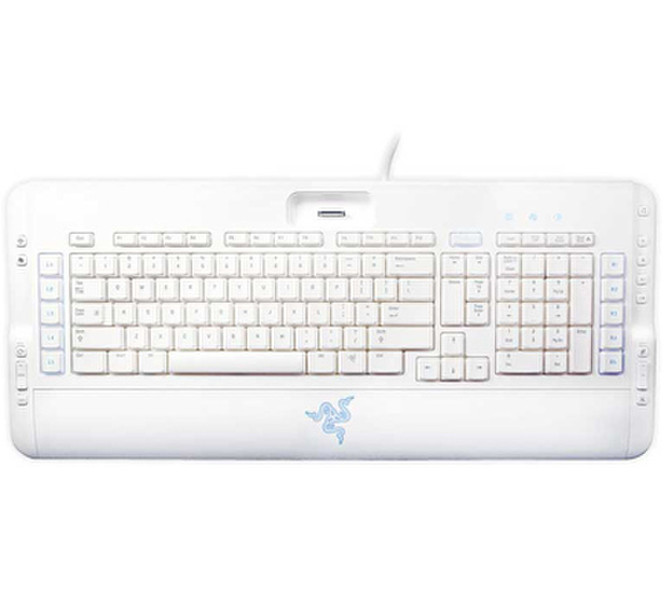 Razer Pro|Type, FR USB QWERTY Белый клавиатура