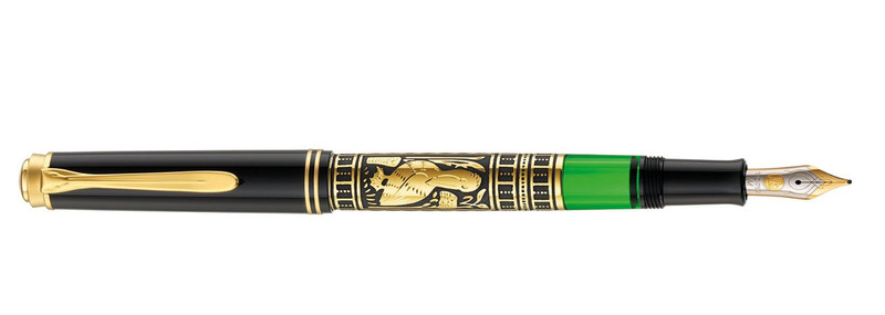 Pelikan Toledo M 900 Black,Gold,Green 1pc(s) fountain pen