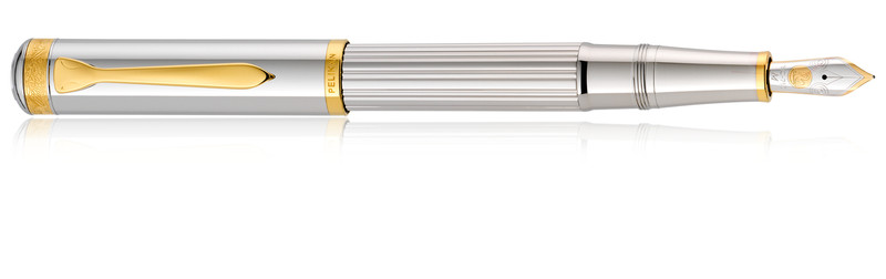 Pelikan Majesty M7000 Silber 1Stück(e) Füllfederhalter