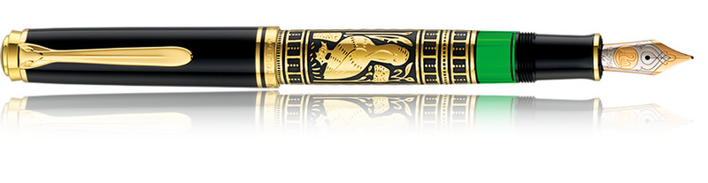 Pelikan Toledo M 900 Built-in filling system Black,Gold 1pc(s) fountain pen