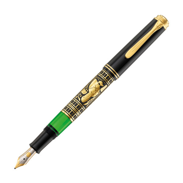 Pelikan Toledo 700 Built-in filling system Black,Gold,Green 1pc(s) fountain pen