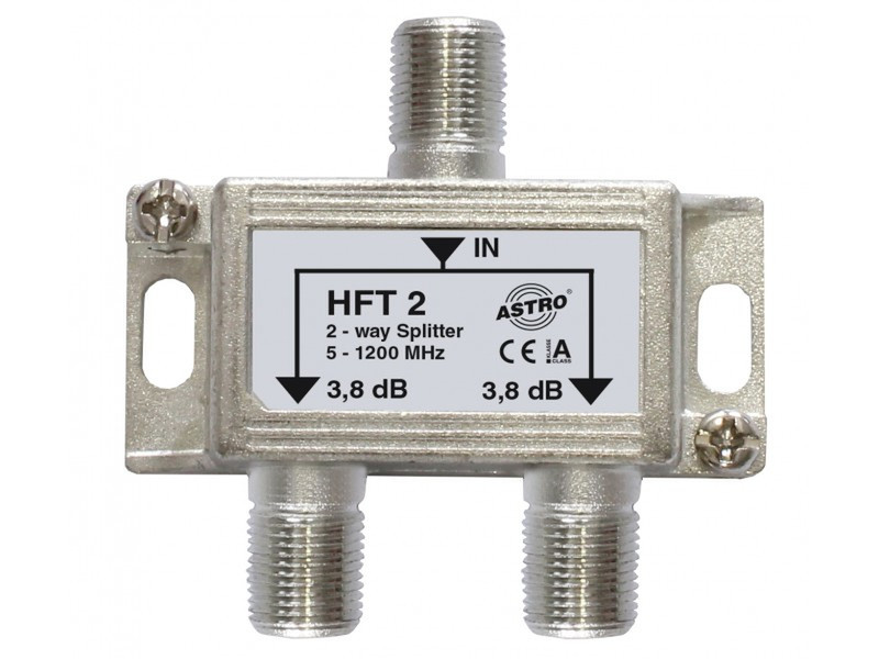 Astro HFT 2 Cable splitter Silber