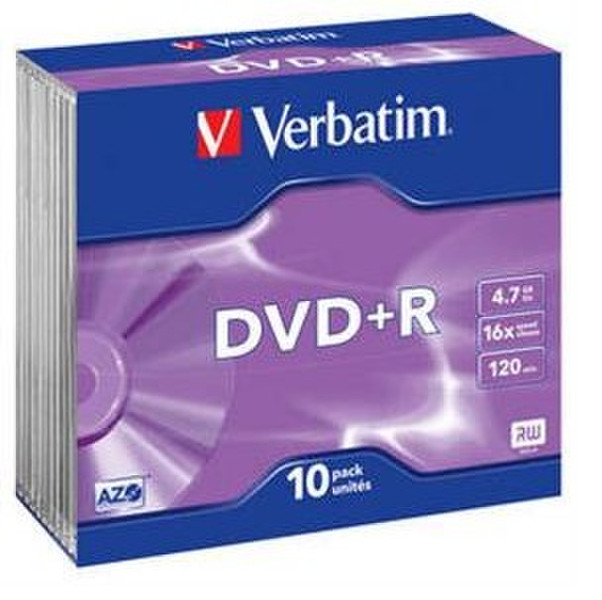 Verbatim 10x 4.7GB DVD+R 4.7ГБ DVD+R 10шт