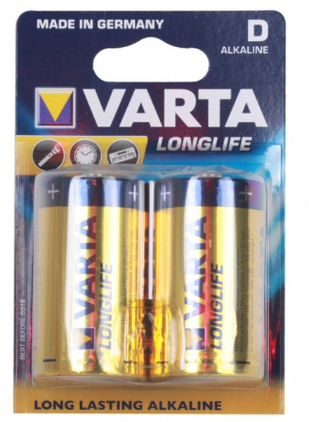 Varta Long Life D, alkaline Alkaline non-rechargeable battery