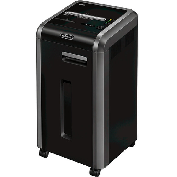 Fellowes Powershred 225Ci Cross shredding Черный, Cеребряный измельчитель бумаги