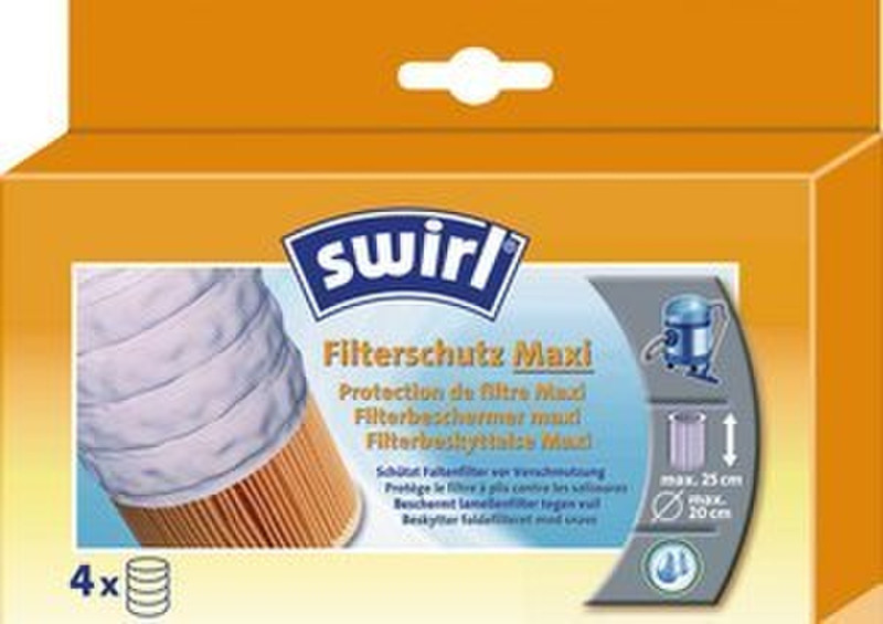 Swirl 16028-8 Cylinder vacuum cleaner Filter vacuum supply