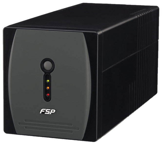 FSP/Fortron EP 1000 SP Zeile-interaktiv 1000VA 4AC outlet(s) Turm Schwarz, Grau Unterbrechungsfreie Stromversorgung (UPS)