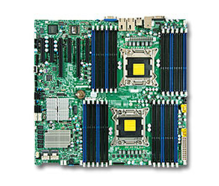 Supermicro X9DR7-TF+ Intel C602J LGA 2011 (Socket R) Erweitertes ATX Server-/Workstation-Motherboard