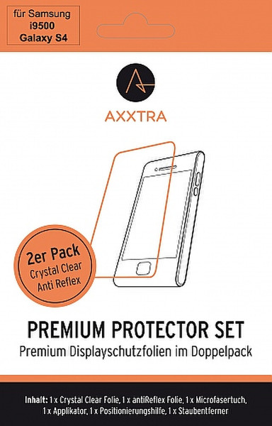 Emporia PROT-I9500-CL Anti-glare I9500 Galaxy S4 2pc(s) screen protector