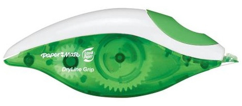 Papermate Dryline Grip 8.5м Зеленый, Белый 12шт корректирующая лента
