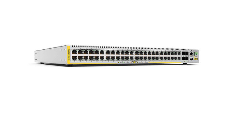 Allied Telesis x510-52GPX Управляемый L3 Gigabit Ethernet (10/100/1000) Power over Ethernet (PoE) Серый