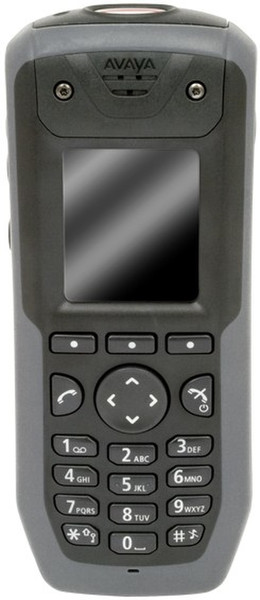 Avaya DECT 3740 Kabelloses Mobilteil LCD Schwarz