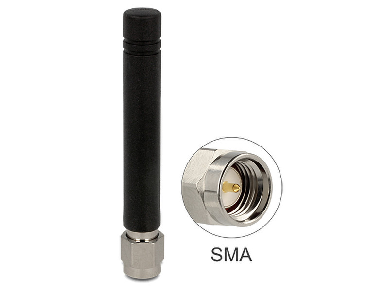 DeLOCK 88773 Omni-directional SMA 2dBi network antenna