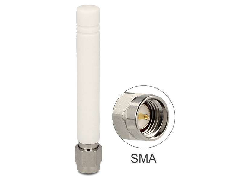 DeLOCK 88772 Omni-directional SMA 2dBi network antenna