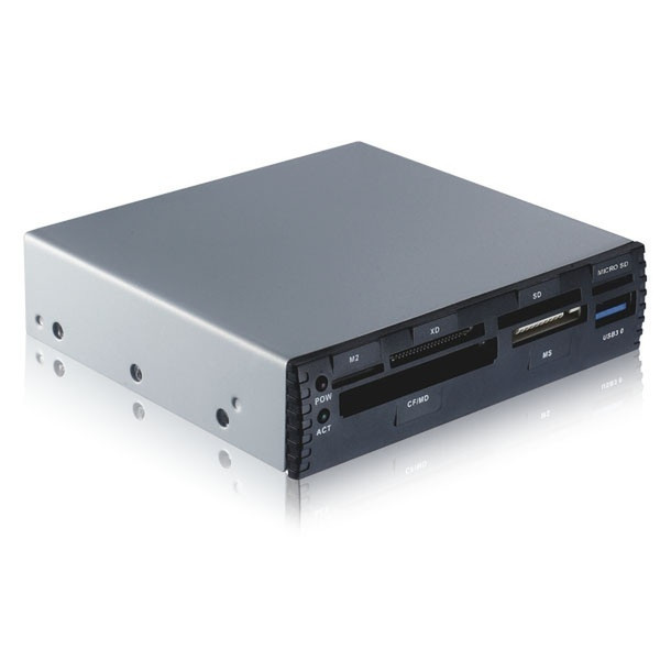 MS-Tech LU-198S Internal USB 3.0 Black card reader