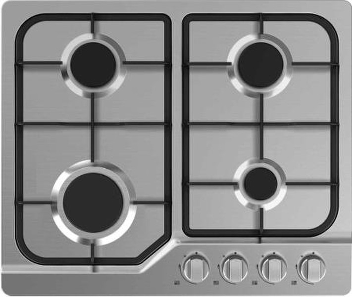 Exquisit EGK226SX built-in Gas Stainless steel hob