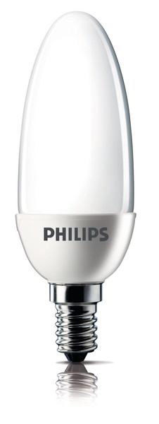 Philips Ambiance B35 929689832909 8Вт E14 Теплый белый люминисцентная лампа energy-saving lamp