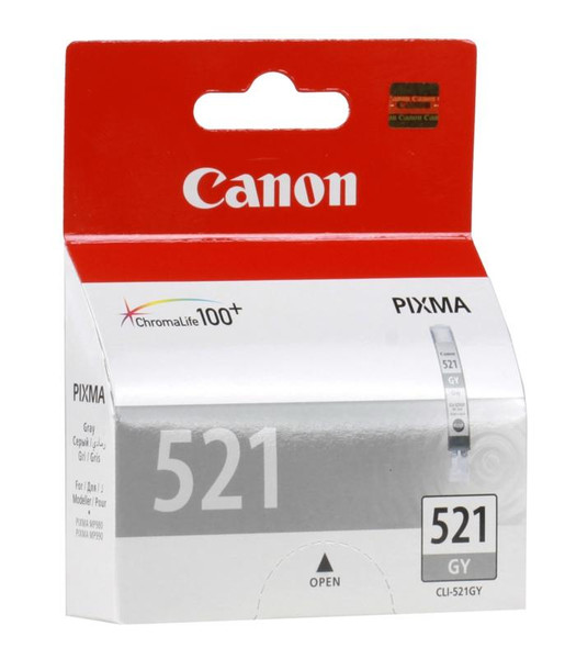 Canon CLI-521GY Картридж 1395страниц Серый