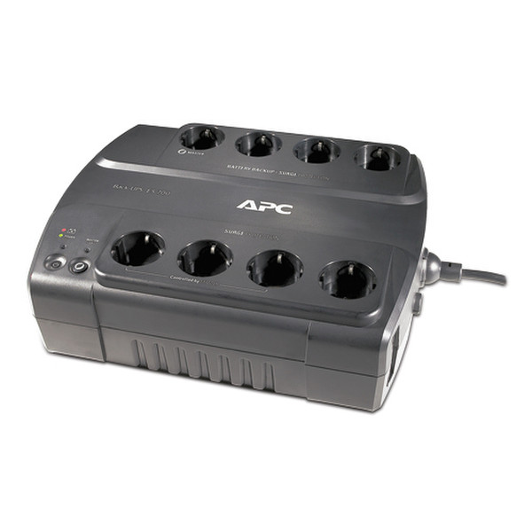 APC Back-UPS 700 700VA 8AC outlet(s) Kompakt Schwarz Unterbrechungsfreie Stromversorgung (UPS)